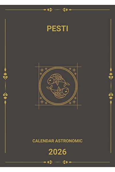 PRİNT Calendar 2026 Astrologic Pesti