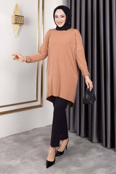 Genel Markalar Sandy Makas Tunik 1002 Somon