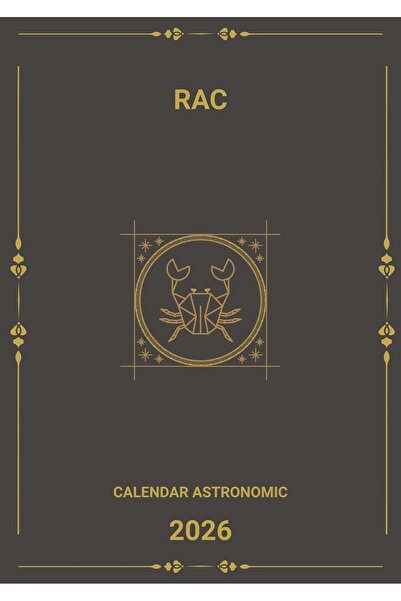 PRİNT Calendar 2026 Astrologic Rac