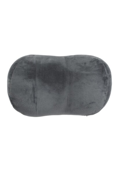 OEM Cervical Support Pillow with Velvet Surface 26x18cm, Gray