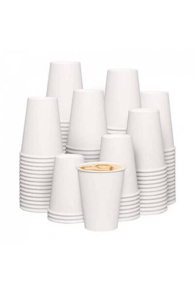 Other Thick Paper Tea Cups 9 oz White Pack (50 Pieces)