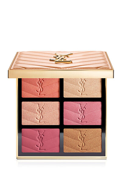 Yves Saint Laurent Couture Blush and Highlighter Face Palette - Golden Oasis