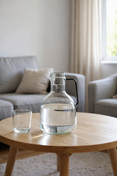 Paşabahçe Modern Tasarım Cam Su Sürahisi - Isıya Dayanıklı Borosilikat- Şık S...