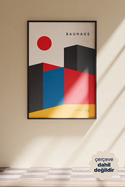 Persona Istanbul Bauhaus 1919 Geometrik Mimari ve Ana Renkler - Modern Sanat ...