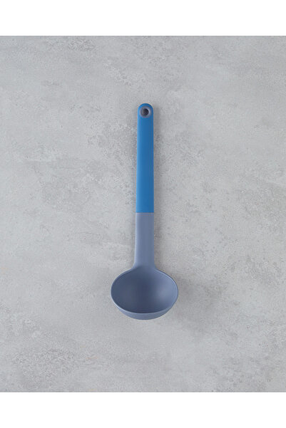 English Home Rachelle Plastik Kepçe 32 cm Mavi - Gri