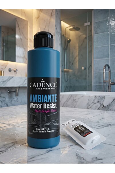 Cadence Ambiante Fayans Tezgah Boyası AW-11 Fresco 250 ml Islak Zemin Suya Da...