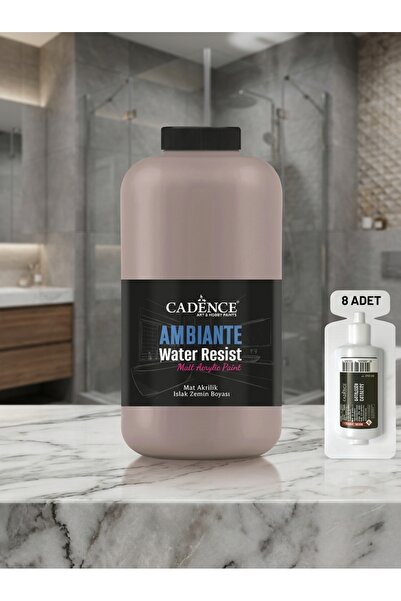 Cadence Ambiante Fayans Tezgah Boyası AW-17 Vizon 2000 ml Islak Zemin Suya Da...