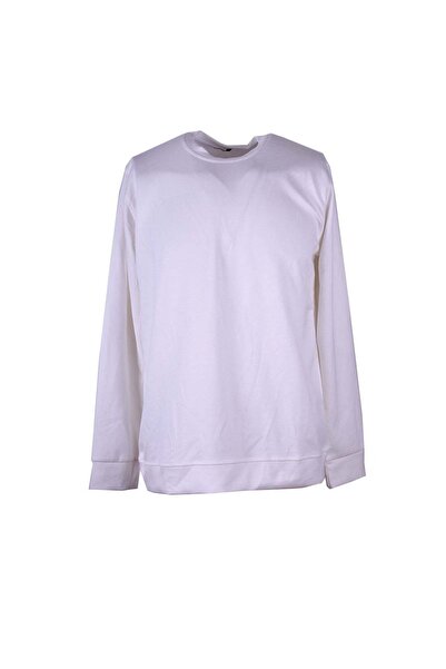 trender Basic Modal Octavian Ecru Men's Sweatshirt 26Yg08000054