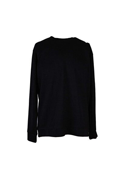 trender Basic Modal Octavian Black Men's Sweatshirt 26Yg08000054