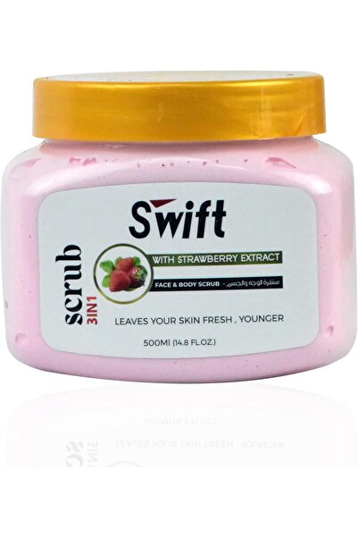 Generics كريم سويفت 3 في 1 لتقشير الوجه بخلاصة الفراولة