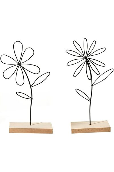 Arabest حوامل زينة للزهور، حلقات معدنية لتزيين الزهور، لوازم تزيين الحرف المع...