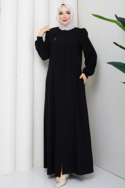 NİVA Giyim Floral Bronched Stylish Ferace