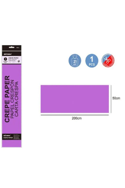 MOTARRO ورق كريب ME032-32 – ورق ملون فاخر للحرف اليدوية للأطفال، والأعمال الي...