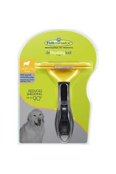 Fatih-Pet مشط شعر طويل للكلاب من فورمينيتور كبير 15x10.5 سم