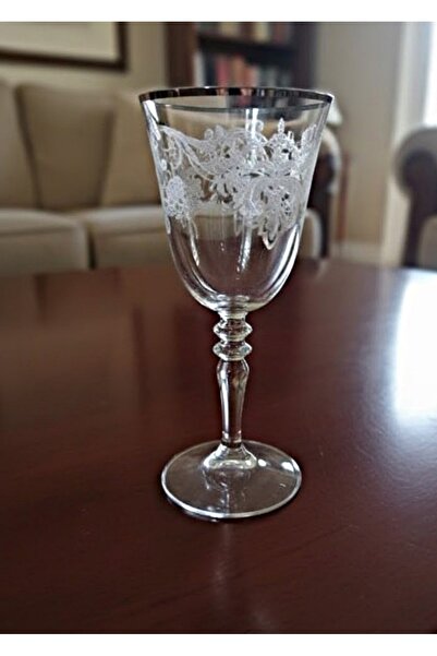 DECOSTYLE Patterned Footed Glass – 1 Piece – Stylish & Luxurious Presentation...