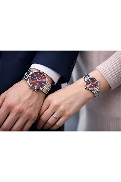 LÜMEN BUJİTERİ Sevgili Eş Yeni Sezon Çift Kol Saati