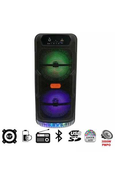 Gts Portable Speaker GTS-1565 with USB and Bluetooth