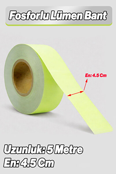 Badem10 شريط لاصق فسفوري فوتو لومين أخضر فاتح 4.5 سم × 5 متر يتوهج في الظلام ...