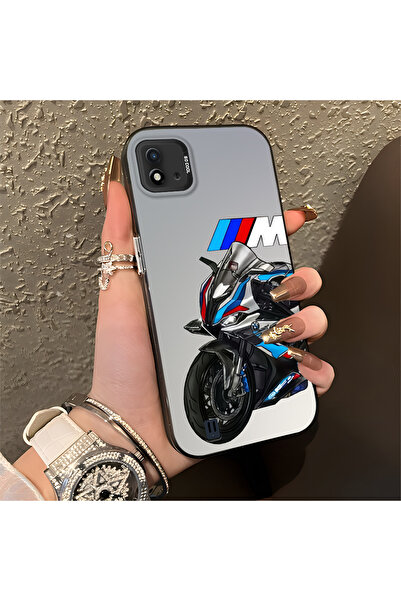 Hontinga حافظة هاتف من السيليكون المتوافقة مع هاتف Realme C20/C20A ذات حافة ص...