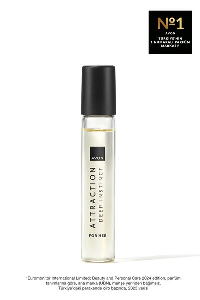 AVON Attraction Deep Instinct Çanta Boyu Kadın Parfüm Edp 10 Ml.