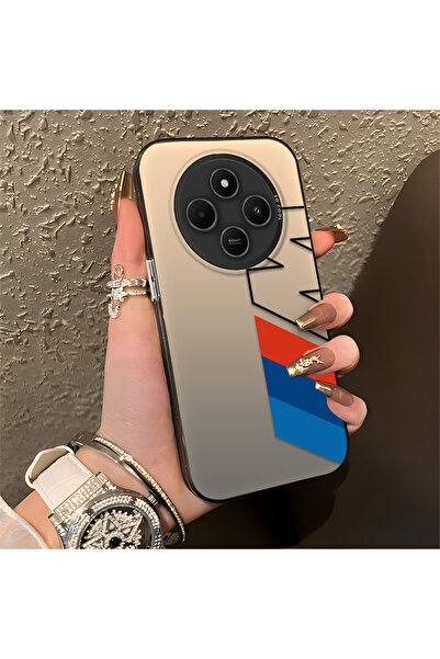 Hontinga جراب حماية لهاتف شاومي ريدمي 14C 4G متوافق مع نمط بي إم دبليو، بحواف...