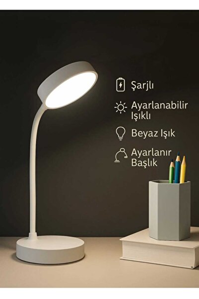 CEPHOME Şarjlı - LED Masa Lambası