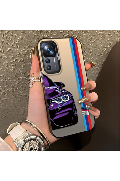 Hontinga حافظة هاتف Xiaomi Mi 12T متوافقة مع حافة السيليكون الصلبة ومضادة للس...