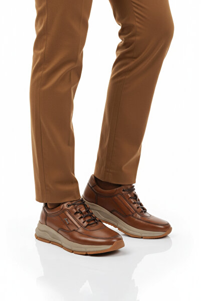 Fosco Taba Genuine Leather Men's Casual Shoes 3146 m