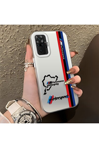 Hontinga حافظة هاتف Xiaomi Redmi Note 10 Pro متوافقة مع نمط BMW من السيليكون ...