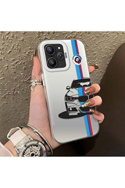 Hontinga حافظة هاتف Xiaomi Redmi 12 4G متوافقة مع الحافة السيليكونية الصلبة و...