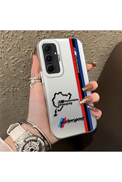 Hontinga حافظة هاتف سامسونج جالاكسي A55 متوافقة مع نمط بي إم دبليو من السيليك...