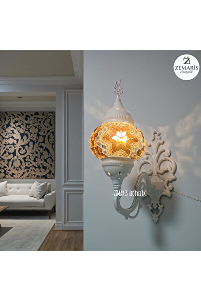 ZEM ARİS HEDİYELİK White Color Sconce