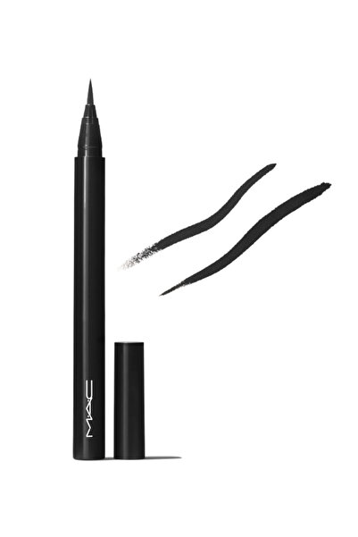 M.A.C Fırça Uçlu Likit Eyeliner Uzun Süre Kalıcı Hassas Çizim Bulaşmaya Dayan...