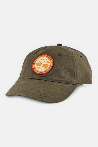Timberland Men Embroidered Adjustable Cap, Olive