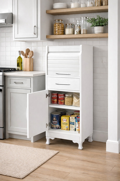 Bygolden Neva Dolaplı Çekmeceli Lüx Ekmeklik