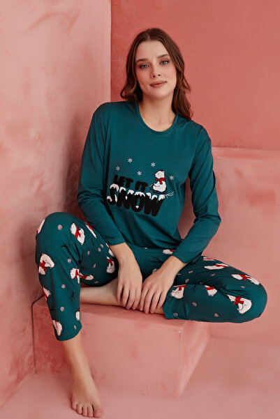 ELİTOL Snow Mood Women's Pajama Set