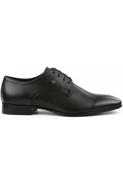 Fosco 9541 Men's Black Matte Genuine Leather Wedding Groom's Lace-Up Neolit ​...