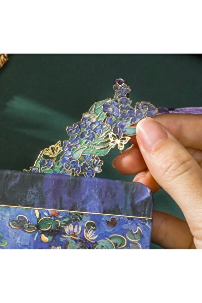 shika Van Gogh Metal Kitap Ayracı