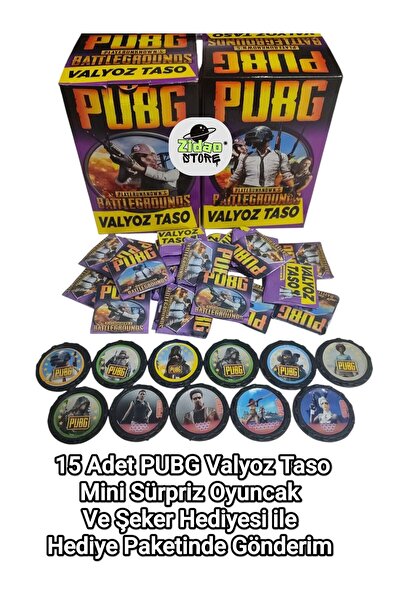 Emrah Gültekin PUBG Battlegrounds Balyoz Taso Seti 15 Adet Koleksiyonluk Oyun...