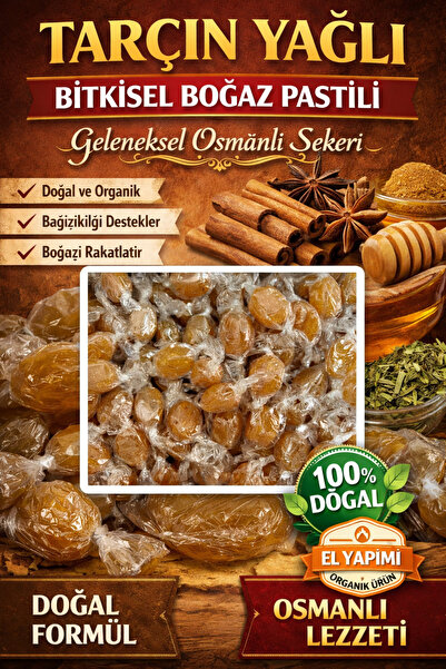Diyet AVM Tarçın Yağlı Doğal Bitkisel Pastil – Geleneksel Osmanlı Şekeri (50 Gr)
