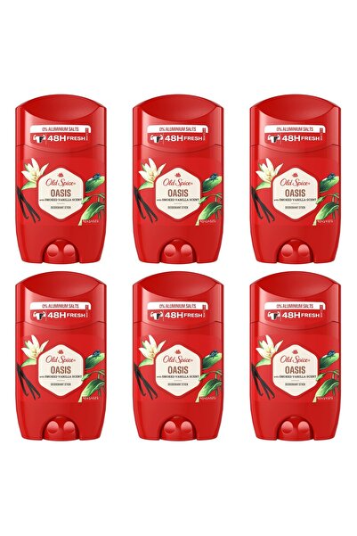 Old Spice SET 6 BUCATI - stick-uri antiperspirante Oasis 50 ml