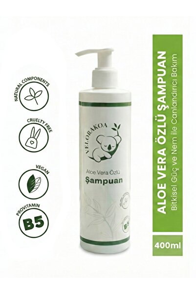 Velorakoa Aloe Vera Özlü Şampuan