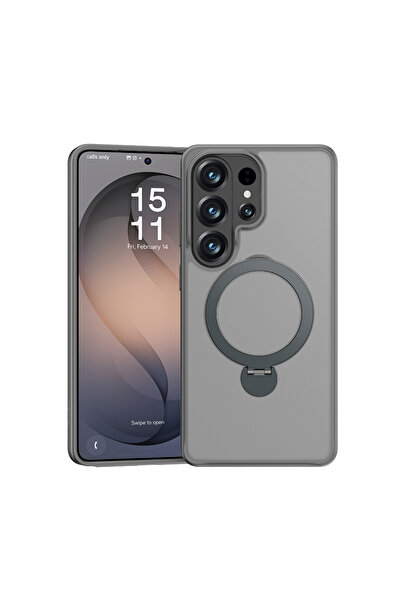 Benks Galaxy S26 Ultra Uyumlu Kılıf M-safe Şarj Özellikli Standlı Mist Protec...