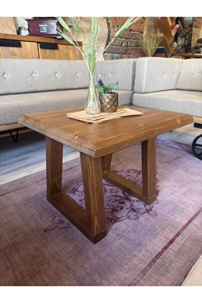 NT Concept NTConcept Fav Masif Ahşap Sehpa 40x40cm