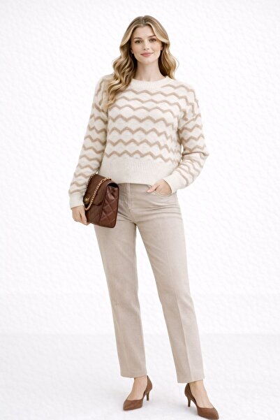 STECCA Πλεκτό πουλόβερ με λαιμόκοψη ποδηλάτου