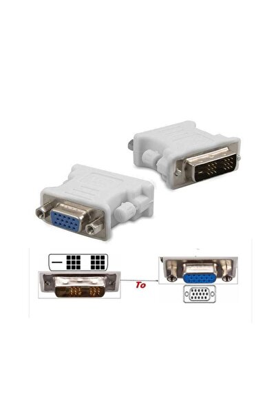 Vigor 18+1 Dvı To Vga Çevirici Dönüştürücü Dvi-d Single Link To Vga
