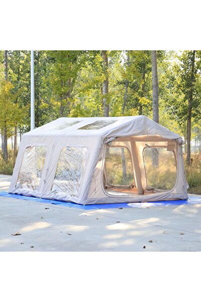 SHUFA Galaksi 13.68 m² Şişme Çadır 380x360x220Cm Bej
