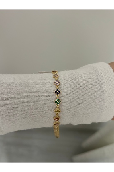 YENGEÇ Colorful Clover Model Bracelet