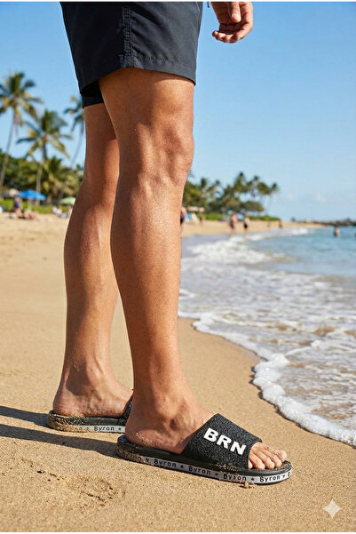 Deniz Terlik Men's Pool & Sea Beach Comfortable Daily Slippers |   House Slip...