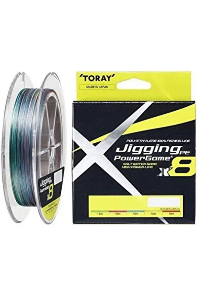 Toray خيط صيد Jigging PE Power Game X8 300mt 2.5 PE (F72M) 36 رطل 16.3 كجم - ...